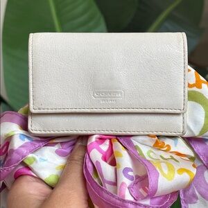 ⚪️⬜️🤍VTG COACH Card Case🤍⬜️⚪️